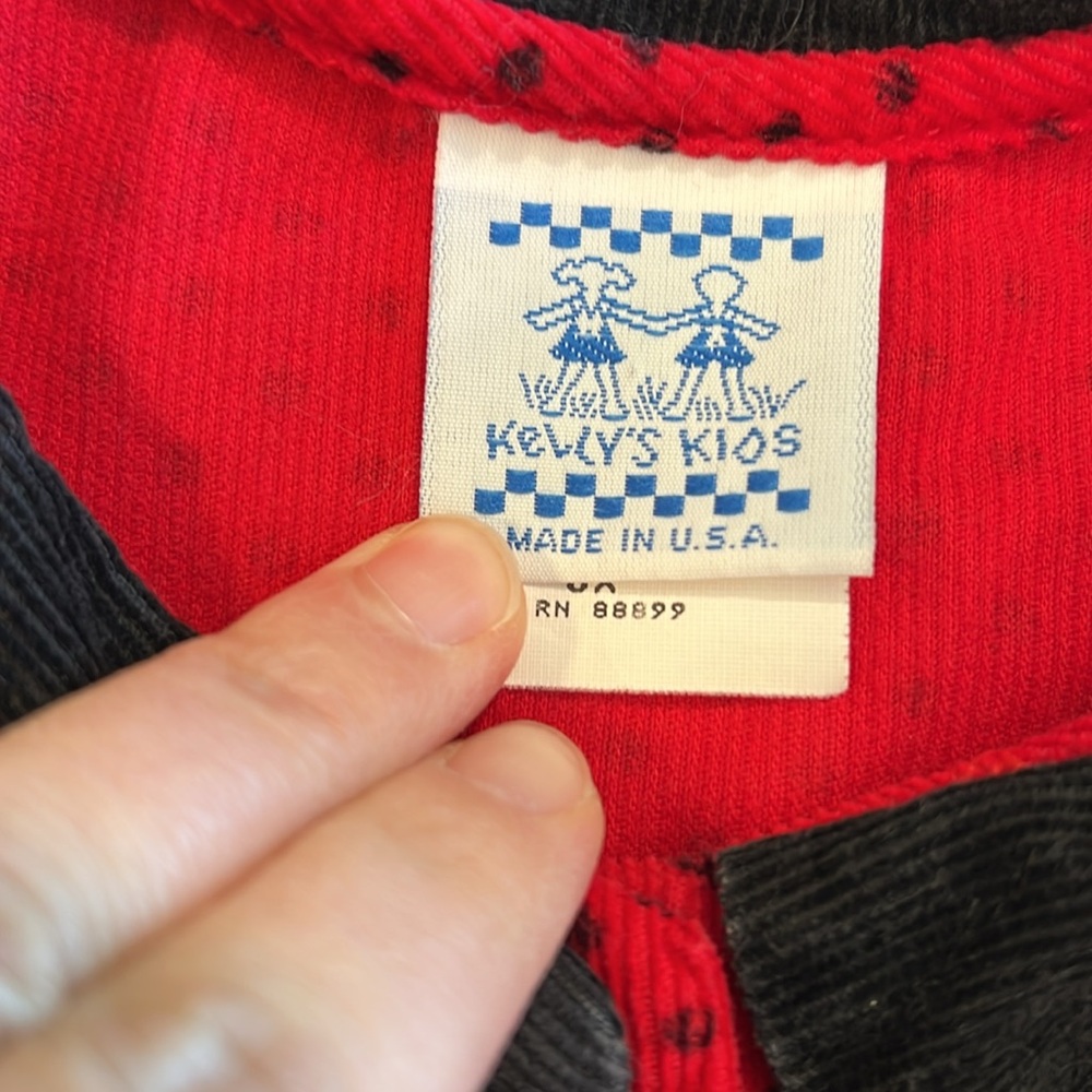 Red and Black Polka Dot‎ Dress - Picture 5 of 6